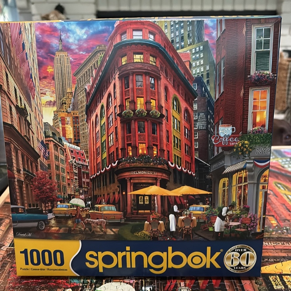 Colorful Cityscape Jigsaw Puzzle